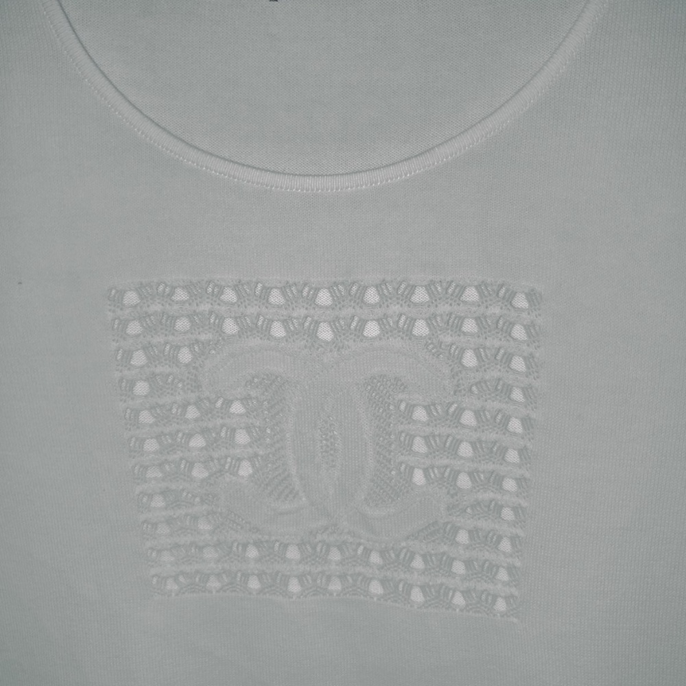 Authentic Chanel Monogram Logo Sweater